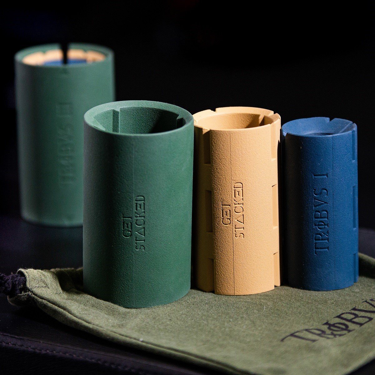 THICK GRIPS FOR BARBELLS & DUMBBELL 3-IN-1 TRIBUS GRIPS